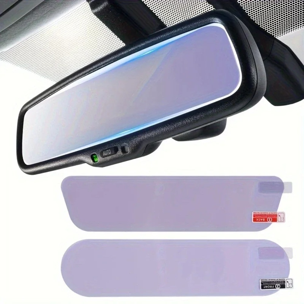 Anti Glare Car Rearview Mirror Film - KKJOY Anti-Blendfolie für Auto-Innenspiegel Rückspiegel-Antibeschlagschutz für