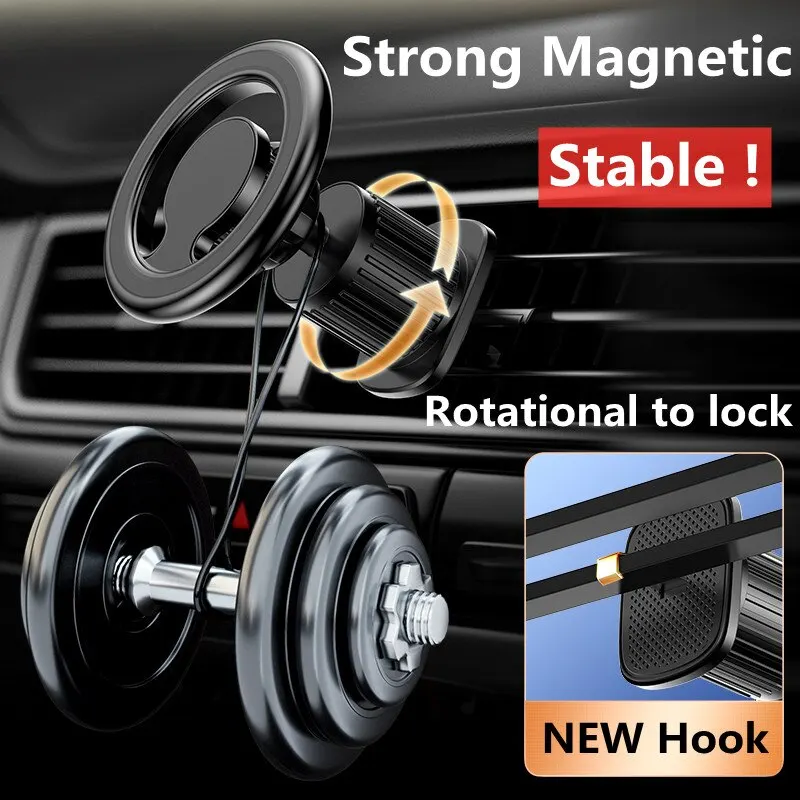 Starker magnetischer Metall-Au – Magnetic Phone Holder For Car Vent Bewertung und Preis