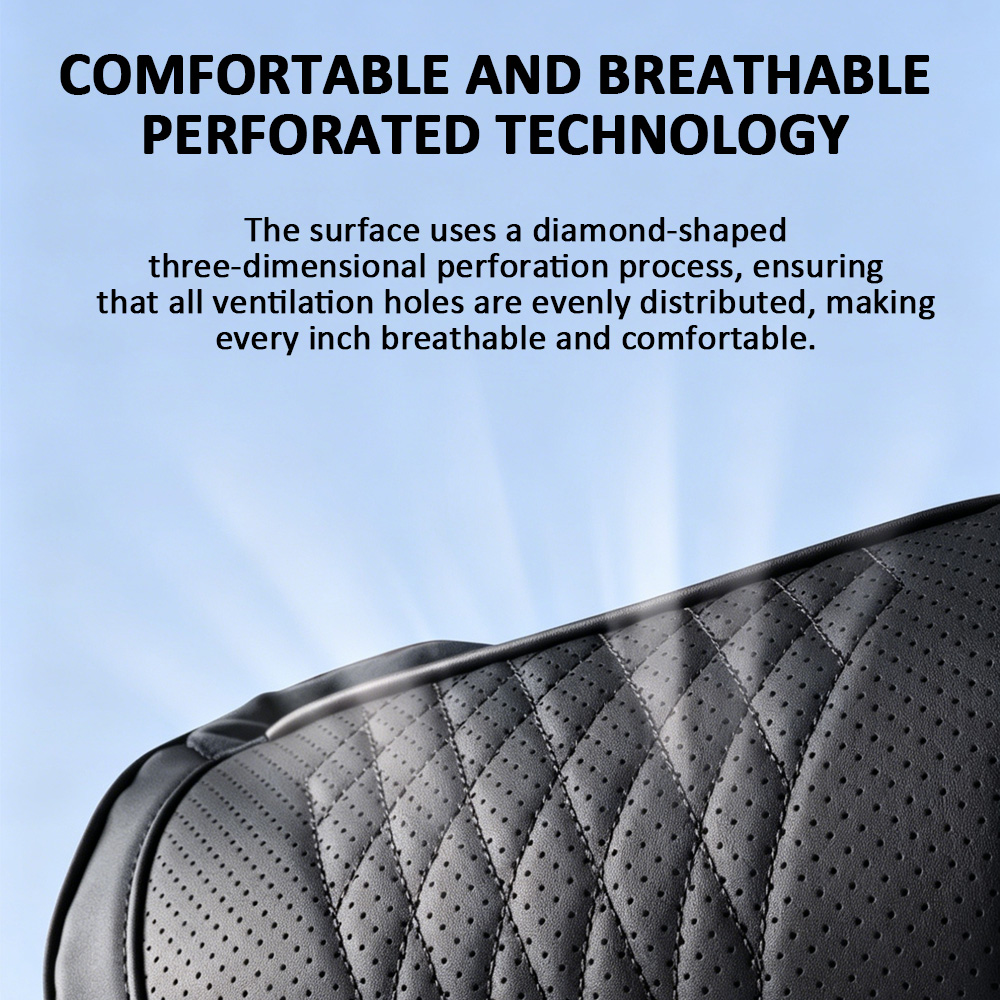 Luxuriöses Memory-Schaum-Autok – Memory Foam Car Neck Pillow Lumbar Support Bewertung und Preis